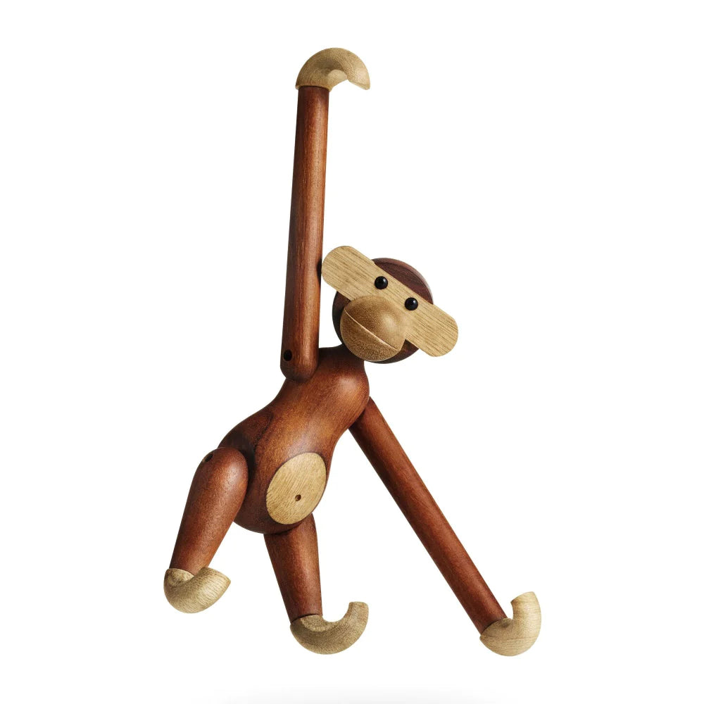 Figura de madera Mono Teca/Limba Kay Bojesen